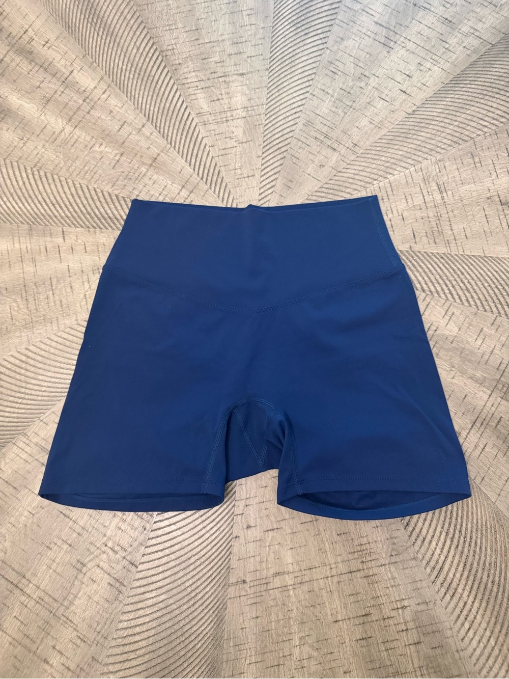 High-Rise Women’s Bike Shorts in Navy Blue
